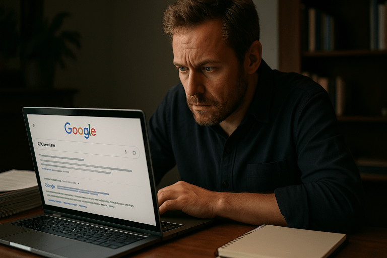 Editores de la UE denuncian que Google AI Overviews reduce su tráfico